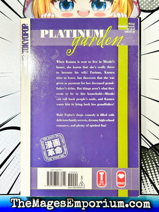 Platinum Garden Vol 1 - The Mage's Emporium Tokyopop 2408 BackInStock UPDATEMETA Used English Manga Japanese Style Comic Book