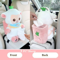 Plush Animal Car Tissue Box & Garbage Can - The Mage's Emporium Kore Kawaii Kore Kawaii Shopify Collective Used English Japanese Style Comic Book