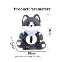 Plush Animal Car Tissue Box & Garbage Can - The Mage's Emporium Kore Kawaii Kore Kawaii Shopify Collective Used English Japanese Style Comic Book