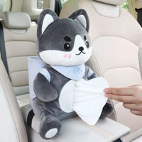 Plush Animal Car Tissue Box & Garbage Can - The Mage's Emporium Kore Kawaii Kore Kawaii Shopify Collective Used English Japanese Style Comic Book
