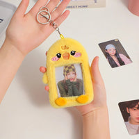 Plush Animal Photo Card Holder Keychain - The Mage's Emporium Kore Kawaii Kore Kawaii Shopify Collective Used English Japanese Style Comic Book
