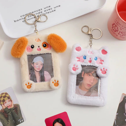 Plush Animal Photo Card Holder Keychain - The Mage's Emporium Kore Kawaii Kore Kawaii Shopify Collective Used English Japanese Style Comic Book