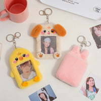 Plush Animal Photo Card Holder Keychain - The Mage's Emporium Kore Kawaii Kore Kawaii Shopify Collective Used English Japanese Style Comic Book