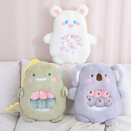 Plush Animal Pillows - The Mage's Emporium Kore Kawaii Kore Kawaii Shopify Collective Used English Japanese Style Comic Book