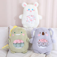 Plush Animal Pillows - The Mage's Emporium Kore Kawaii Kore Kawaii Shopify Collective Used English Japanese Style Comic Book