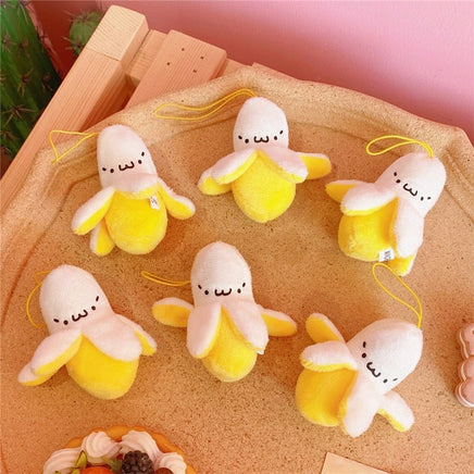 Plush Banana Pendant - The Mage's Emporium Kore Kawaii Kore Kawaii Shopify Collective Used English Japanese Style Comic Book