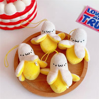 Plush Banana Pendant - The Mage's Emporium Kore Kawaii Kore Kawaii Shopify Collective Used English Japanese Style Comic Book