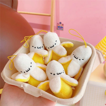 Plush Banana Pendant - The Mage's Emporium Kore Kawaii Kore Kawaii Shopify Collective Used English Japanese Style Comic Book
