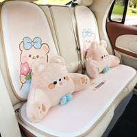 Plush Bear Car Seat Accessories - The Mage's Emporium Kore Kawaii Kore Kawaii Shopify Collective Used English Japanese Style Comic Book