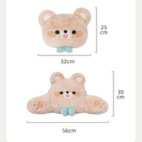 Plush Bear Car Seat Accessories - The Mage's Emporium Kore Kawaii Kore Kawaii Shopify Collective Used English Japanese Style Comic Book