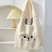 Plush Bear Tote Bag - The Mage's Emporium Kore Kawaii Kore Kawaii Shopify Collective Used English Japanese Style Comic Book
