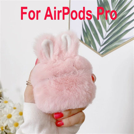 Plush Bunny Airpods Case - The Mage's Emporium Kore Kawaii Kore Kawaii Shopify Collective Used English Japanese Style Comic Book