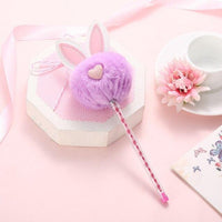 Plush Bunny Gel Pens - The Mage's Emporium Kore Kawaii Kore Kawaii Shopify Collective Used English Japanese Style Comic Book