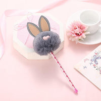 Plush Bunny Gel Pens - The Mage's Emporium Kore Kawaii Kore Kawaii Shopify Collective Used English Japanese Style Comic Book