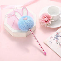 Plush Bunny Gel Pens - The Mage's Emporium Kore Kawaii Kore Kawaii Shopify Collective Used English Japanese Style Comic Book