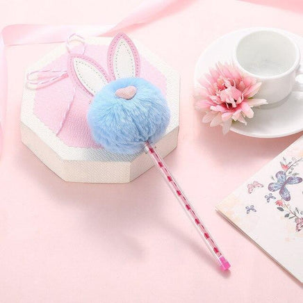 Plush Bunny Gel Pens - The Mage's Emporium Kore Kawaii Kore Kawaii Shopify Collective Used English Japanese Style Comic Book