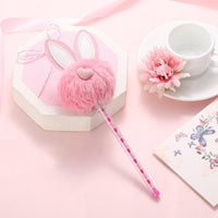 Plush Bunny Gel Pens - The Mage's Emporium Kore Kawaii Kore Kawaii Shopify Collective Used English Japanese Style Comic Book