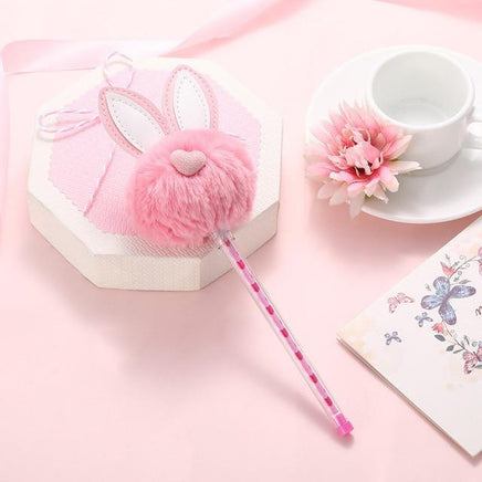 Plush Bunny Gel Pens - The Mage's Emporium Kore Kawaii Kore Kawaii Shopify Collective Used English Japanese Style Comic Book