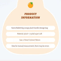 Plush Carrot Bunny Game Controller Case - The Mage's Emporium Kore Kawaii Kore Kawaii Shopify Collective Used English Japanese Style Comic Book