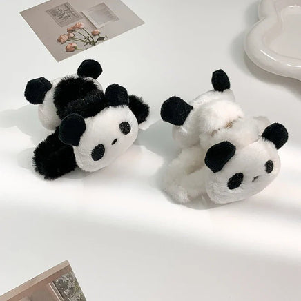 Plush Panda Hair Clip - The Mage's Emporium Kore Kawaii Kore Kawaii Shopify Collective Used English Japanese Style Comic Book