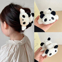 Plush Panda Hair Clip - The Mage's Emporium Kore Kawaii Kore Kawaii Shopify Collective Used English Japanese Style Comic Book