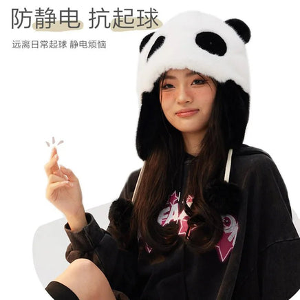 Plush Panda Hat - The Mage's Emporium Kore Kawaii Kore Kawaii Shopify Collective Used English Japanese Style Comic Book