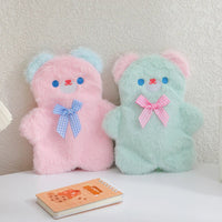 Plush Pastel Bear Pencil Case - The Mage's Emporium Kore Kawaii Kore Kawaii Shopify Collective Used English Japanese Style Comic Book