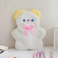 Plush Pastel Bear Pencil Case - The Mage's Emporium Kore Kawaii Kore Kawaii Shopify Collective Used English Japanese Style Comic Book