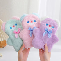 Plush Pastel Bear Pencil Case - The Mage's Emporium Kore Kawaii Kore Kawaii Shopify Collective Used English Japanese Style Comic Book