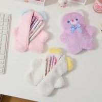Plush Pastel Bear Pencil Case - The Mage's Emporium Kore Kawaii Kore Kawaii Shopify Collective Used English Japanese Style Comic Book