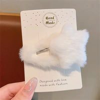 Plush Star Pastel Hair Clips - The Mage's Emporium Kore Kawaii Kore Kawaii Shopify Collective Used English Japanese Style Comic Book