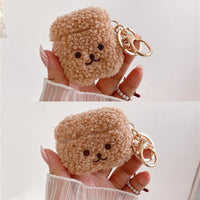 Plush Teddy Airpods Case - The Mage's Emporium Kore Kawaii Kore Kawaii Shopify Collective Used English Japanese Style Comic Book