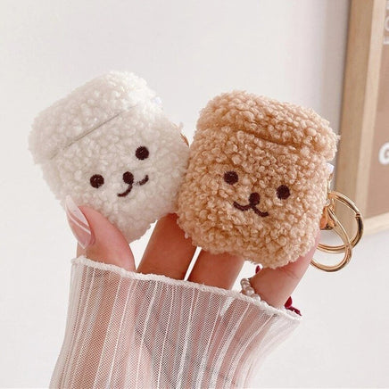 Plush Teddy Airpods Case - The Mage's Emporium Kore Kawaii Kore Kawaii Shopify Collective Used English Japanese Style Comic Book