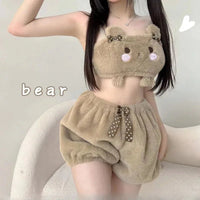Plush Teddy Bear Pajama Set - The Mage's Emporium Kore Kawaii Kore Kawaii Shopify Collective Used English Japanese Style Comic Book