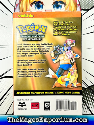 Pokemon Adventures Diamond and Pearl Platinum Vol 2 - The Mage's Emporium Viz Media 2408 UPDATEMETA Used English Manga Japanese Style Comic Book