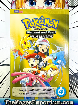 Pokemon Adventures Diamond and Pearl Platinum Vol 4 - The Mage's Emporium Viz Media 2501 BackInStock UPDATEMETA Used English Manga Japanese Style Comic Book