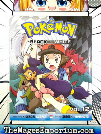 Pokemon Black and White Vol 12 - The Mage's Emporium Viz Media 2501 UPDATEMETA Used English Manga Japanese Style Comic Book