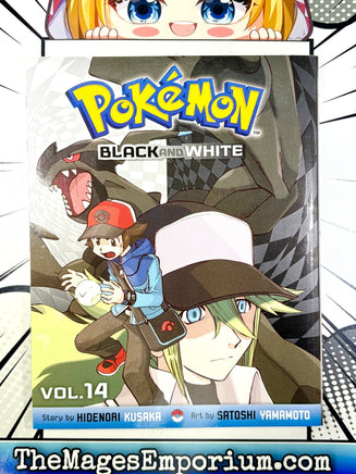 Pokemon Black and White Vol 14 - The Mage's Emporium Viz Media 2501 UPDATEMETA Used English Manga Japanese Style Comic Book
