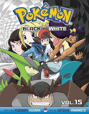 Pokemon Black and White Vol 15 - The Mage's Emporium Viz Media 2501 UPDATEMETA Used English Manga Japanese Style Comic Book