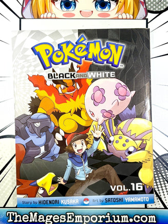Pokemon Black and White Vol 16 - The Mage's Emporium Viz Media 2501 UPDATEMETA Used English Manga Japanese Style Comic Book