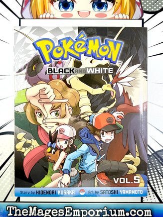 Pokemon Black and White Vol 5 - The Mage's Emporium Viz Media 2501 UPDATEMETA Used English Manga Japanese Style Comic Book
