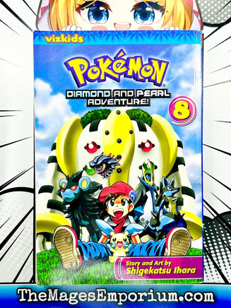 Pokemon Diamond and Pearl Adventure! Vol 8 - The Mage's Emporium Viz Media 2405 adventure all Used English Manga Japanese Style Comic Book