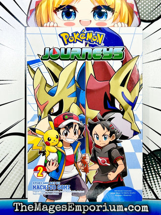 Pokemon Journeys Vol 2 - The Mage's Emporium Viz Media 2407 all bis5 Used English Manga Japanese Style Comic Book