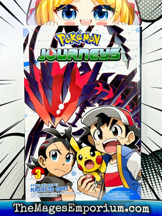 Pokemon Journeys Vol 3 - The Mage's Emporium Viz Media 2407 all bis1 Used English Manga Japanese Style Comic Book