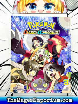 Pokemon Omega Ruby and Alpha Sapphire Vol 3 Ex Library - The Mage's Emporium Viz Media 2405 alltags description Used English Manga Japanese Style Comic Book