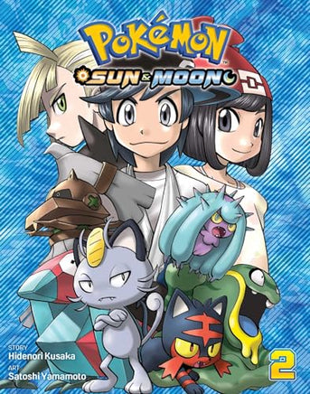 Pokemon Sun and Moon Vol 2 - The Mage's Emporium Viz Media 2501 UPDATEMETA Used English Manga Japanese Style Comic Book