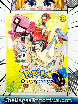 Pokemon Sun and Moon Vol 3 - The Mage's Emporium Viz Media 2501 UPDATEMETA Used English Manga Japanese Style Comic Book