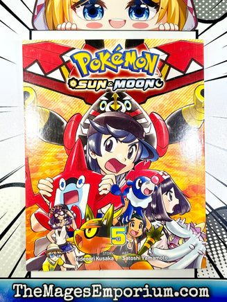 Pokemon Sun and Moon Vol 5 - The Mage's Emporium Viz Media 2501 UPDATEMETA Used English Manga Japanese Style Comic Book