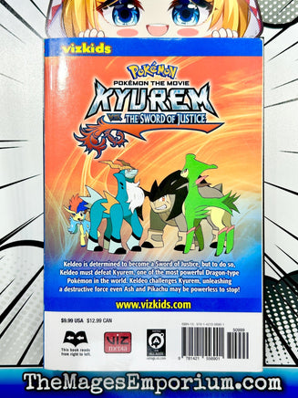 Pokemon the Movie Kyurem vs The Sword of Justice - The Mage's Emporium Viz Media 2405 alltags description Used English Manga Japanese Style Comic Book