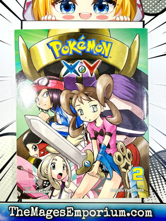 Pokemon Vol XY Vol 2 - The Mage's Emporium Viz Media 2501 UPDATEMETA Used English Manga Japanese Style Comic Book